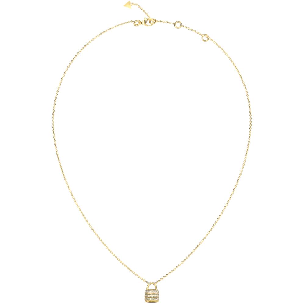 ΚΟΛΙΕ My Secret GUESS Jewellery από Επιχρυσωμένο Ανοξείδωτο Ατσάλι με Πέτρες Ζιργκόν JUBN05417JWYGT/U