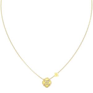 ΚΟΛΙΕ Wildflower GUESS Jewellery από Επιχρυσωμένο Ανοξείδωτο Ατσάλι με Πέτρες Ζιργκόν JUBN05502JWYGT/U - 62829