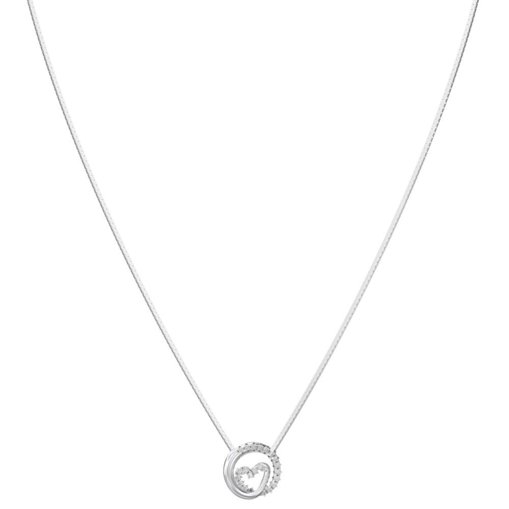 ΚΟΛΙΕ Iconique GUESS Jewellery από Ανοξείδωτο Ατσάλι με Πέτρες Ζιργκόν JUBN05526JWRHT/U