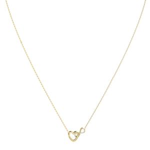 ΚΟΛΙΕ Iconique GUESS Jewellery από Επιχρυσωμένο Ανοξείδωτο Ατσάλι με Πέτρες Ζιργκόν JUBN05530JWYGT/U - 62853