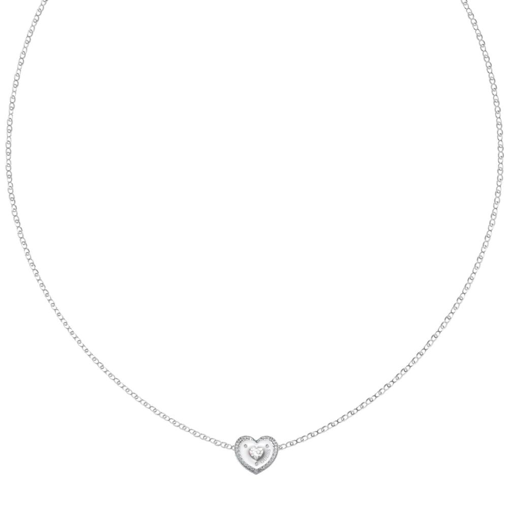 ΚΟΛΙΕ Till Morning GUESS Jewellery από Ανοξείδωτο Ατσάλι με Πέτρες Ζιργκόν JUBN05549JWRHT/U