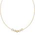 GUESS Jewellery Necklace from Gold Plated Stainless Steel with Zircon Stones JUBN05569JWYGT/U - 0