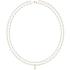 GUESS Jewellery Tiny Pearly Necklace from Gold Plated Stainless Steel with Zircon Stones and Pearls JUBN05576JWYGT/U - 1