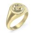 GUESS G Crystal Jewellery Ring from Gold Plated Stainless Steel with Zircon Stones JUBR05449JWYG54 - 0