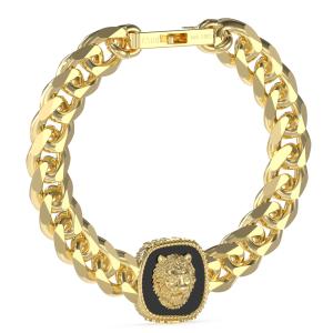 BRACELET for Him Lion King GUESS from Gold-Plated Stainless Steel JUMB04001JWYGBKL - 62530