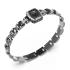 GUESS Jewelry Lion King Bracelet for Him Black Stainless Steel with Zirconn Stones JUMB05003JWBKT/U - 0