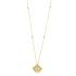 NECKLACE SENZIO Collection Yellow Gold K14 K14-0090.Y - 1