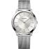 CALVIN KLEIN Minimal Silver Dial 40mm Silver Stainless Steel Mesh Bracelet K3M21126 - 0