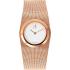 CALVIN KLEIN Impulsive Three Hands 30mm Rose Gold Stainless Steel Mesh Bracelet K3T23626 - 0