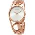 CALVIN KLEIN Round Three Hands 32mm Rose Gold Stainless Steel Bracelet K5U2M646 - 0