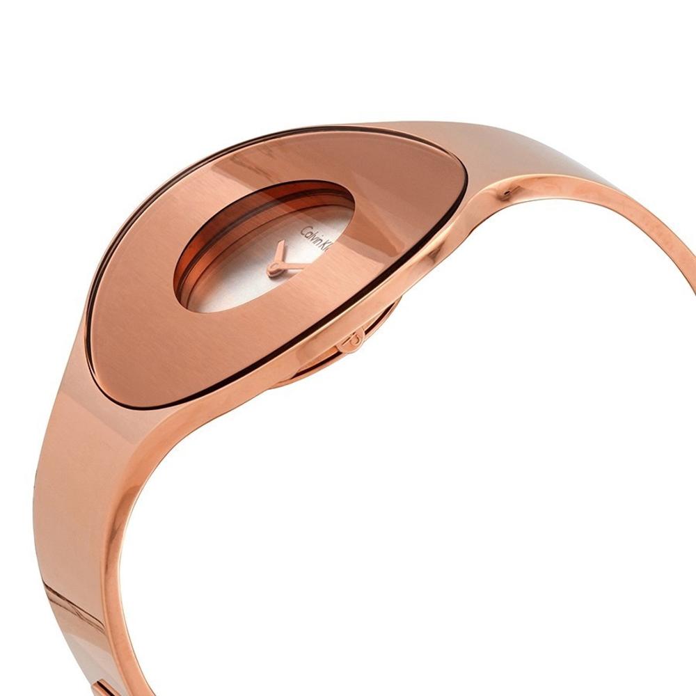 CALVIN KLEIN Seamless 38mm Rose Gold Stainless Steel Bracelet K8C2M616