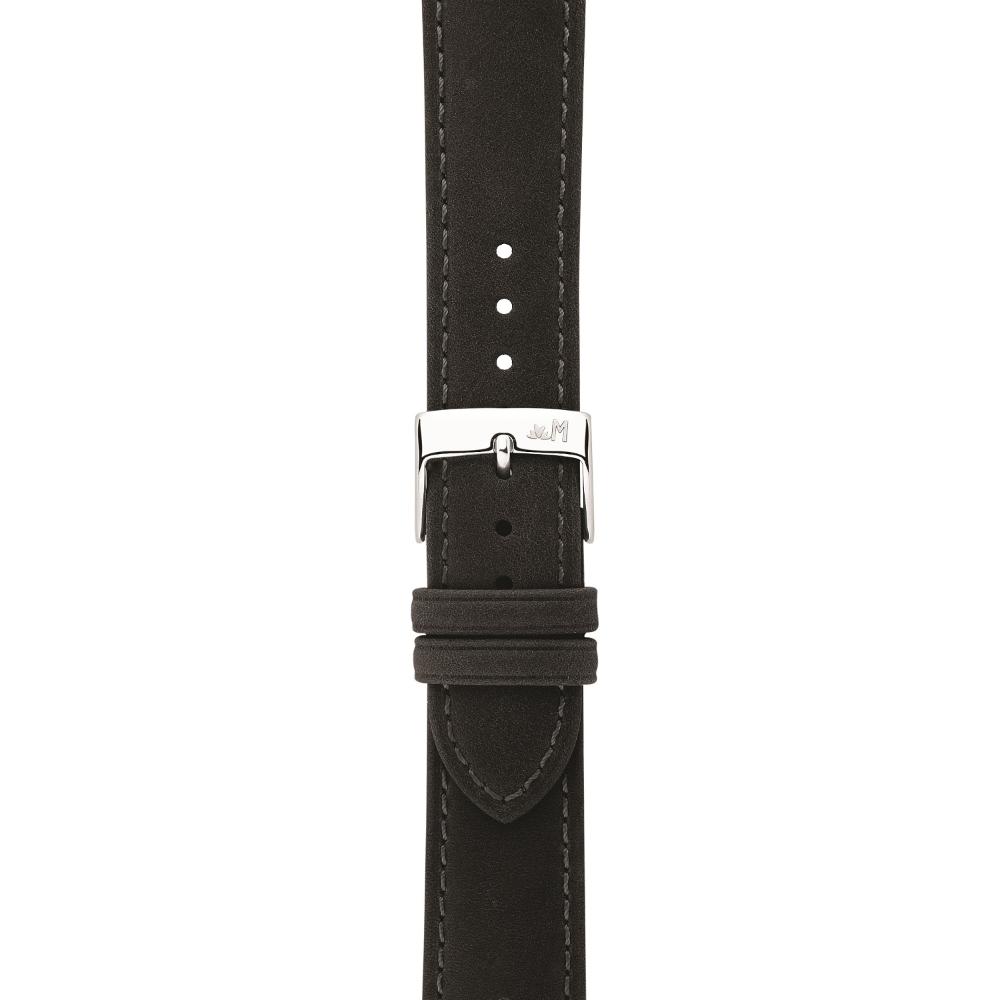 MORELLATO Kahlo Hand Made Watch Strap 16-14mm Waxy Black Extra Soft Leather A01X6022E23019CR16