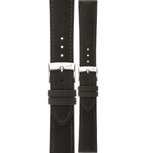 MORELLATO Kahlo Hand Made Watch Strap 16-14mm Waxy Black Extra Soft Leather A01X6022E23019CR16 - 53241