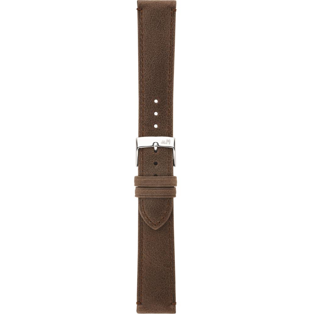 MORELLATO Kahlo Hand Made Watch Strap 18-16mm Waxy Brown Extra Soft Leather A01X6022E23034CR18