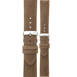 MORELLATO Kahlo Hand Made Watch Strap 22-20mm Light Waxy Brown Extra Soft Leather A01X6022E23038CR22 - 53189