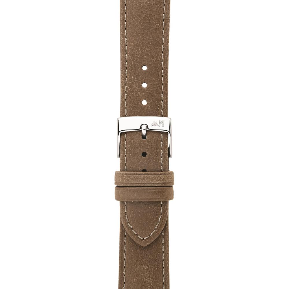 MORELLATO Kahlo Hand Made Watch Strap 20-18mm Light Waxy Brown Extra Soft Leather A01X6022E23038CR20