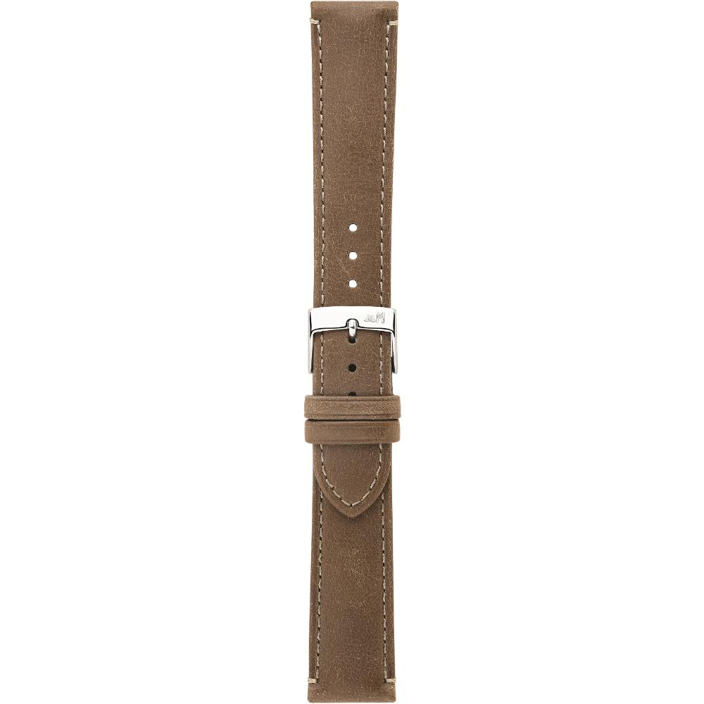 MORELLATO Kahlo Hand Made Watch Strap 20-18mm Light Waxy Brown Extra Soft Leather A01X6022E23038CR20