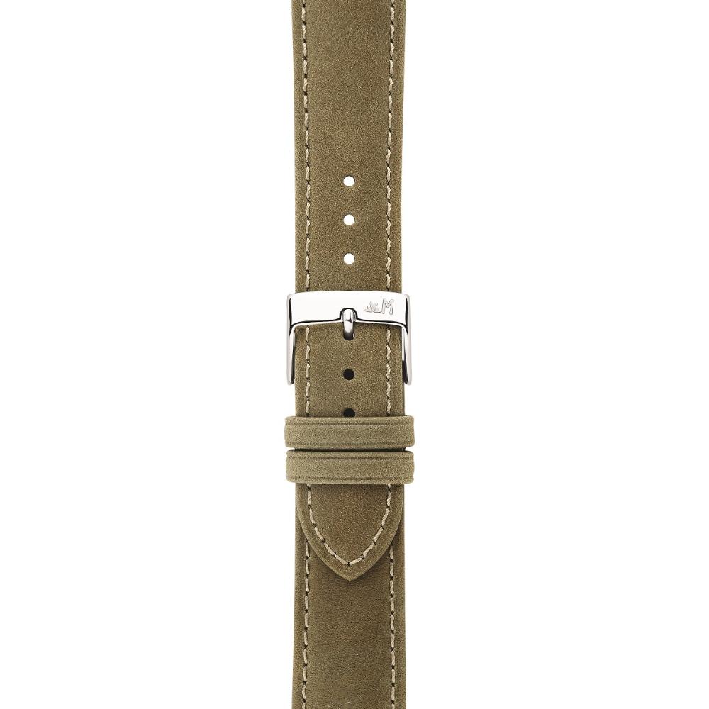 MORELLATO Kahlo Hand Made Watch Strap 22-20mm Green Pistachio Extra Soft Leather A01X6022E23078CR22