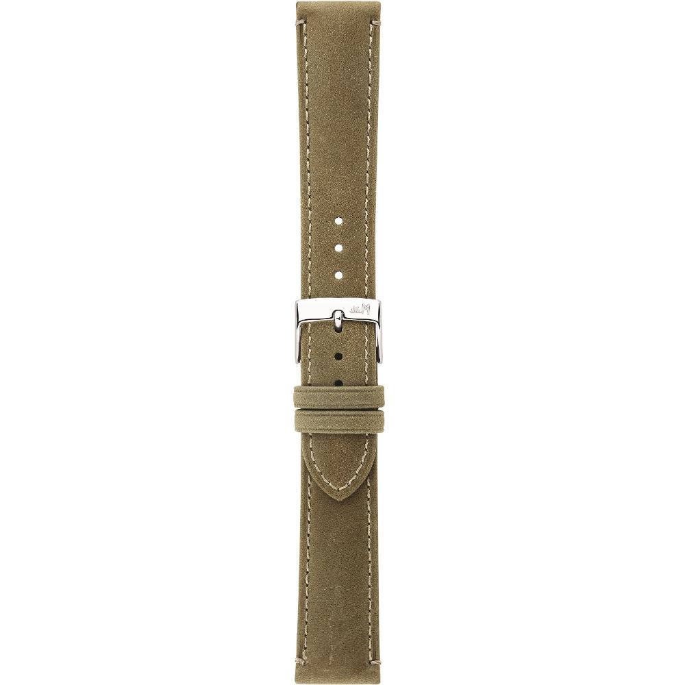 MORELLATO Kahlo Hand Made Watch Strap 22-20mm Green Pistachio Extra Soft Leather A01X6022E23078CR22