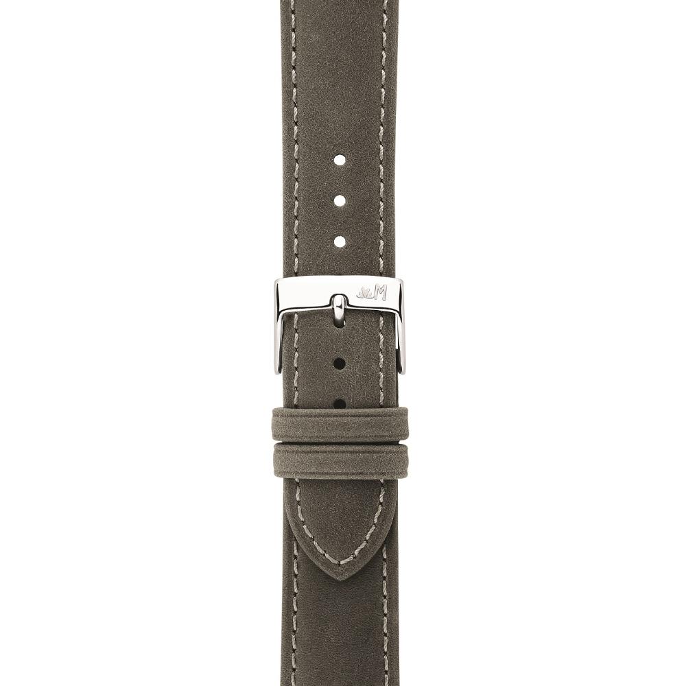 MORELLATO Kahlo Hand Made Watch Strap 22-20mm Waxy Grey Extra Soft Leather A01X6022E23094CR22