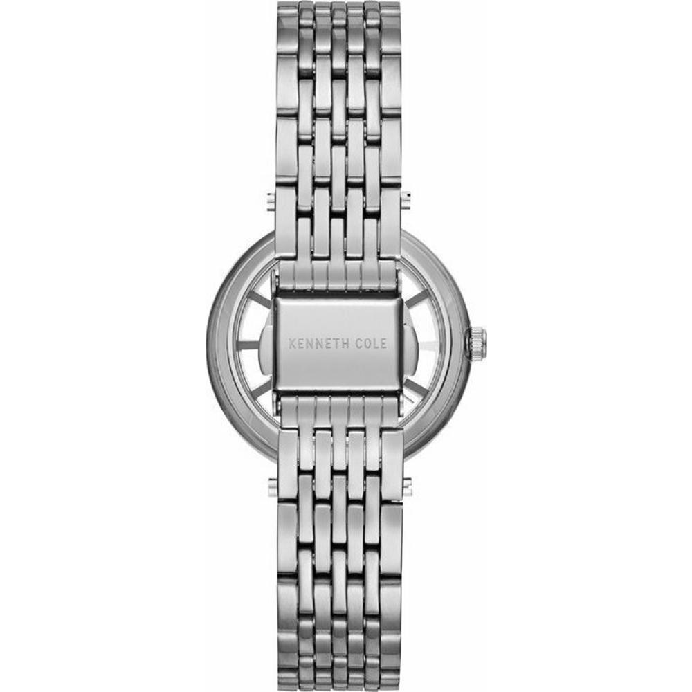 KENNETH COLE New York Three Hands 34mm Silver Stainless Steel Bracelet KC51130001