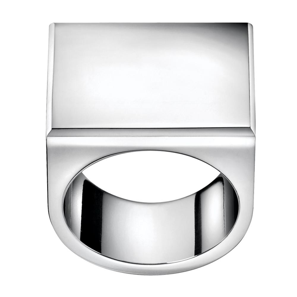 CALVIN KLEIN Ring Fractal Silver Stainless Steel KJ39CR010308