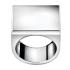 CALVIN KLEIN Ring Fractal Silver Stainless Steel KJ39CR010308 - 0