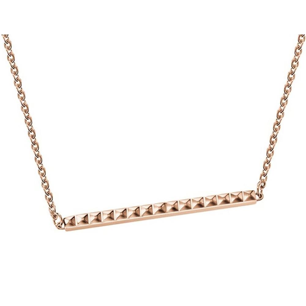 CALVIN KLEIN Necklace Rose Gold Stainless Steel KJ3CPP100200