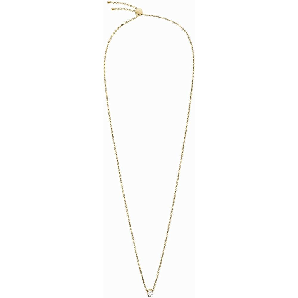 CALVIN KLEIN Necklace Brilliant Crystals Gold Stainless Steel KJ8YJN140200