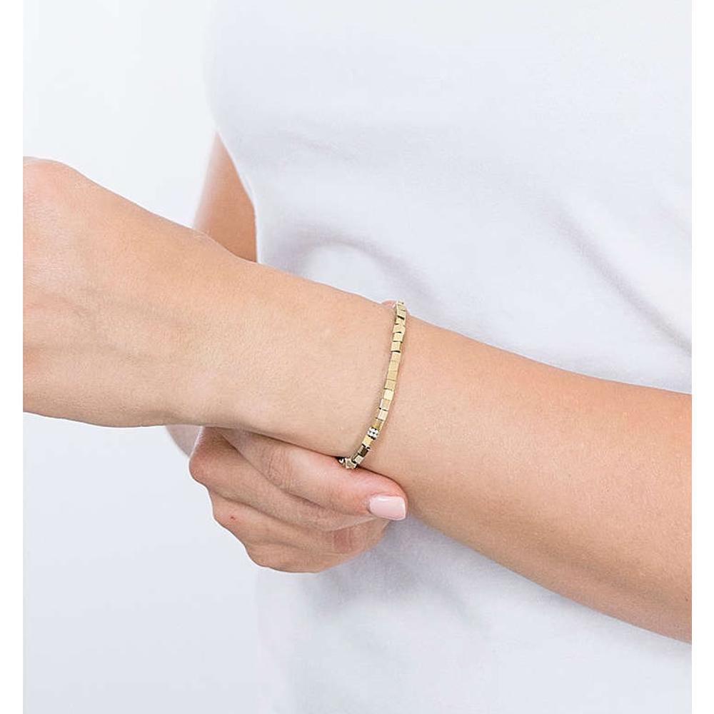 CALVIN KLEIN Bracelet Tune Crystals Gold Stainless Steel KJ9MJB140100