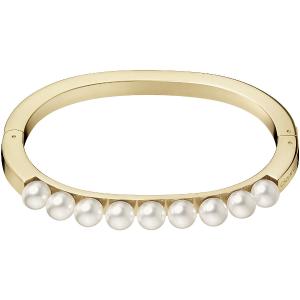 CALVIN KLEIN Bracelet Circling Pearls Gold Stainless Steel KJAKJD14010S - 12681