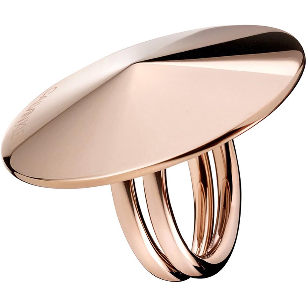 CALVIN KLEIN Ring Spinner Rose Gold Stainless Steel KJBAPR100107