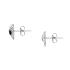 KARL LAGERFELD Charms Full-Stone Earrings from Stainless Steel with Zircon Stones KLAYD20 - 1