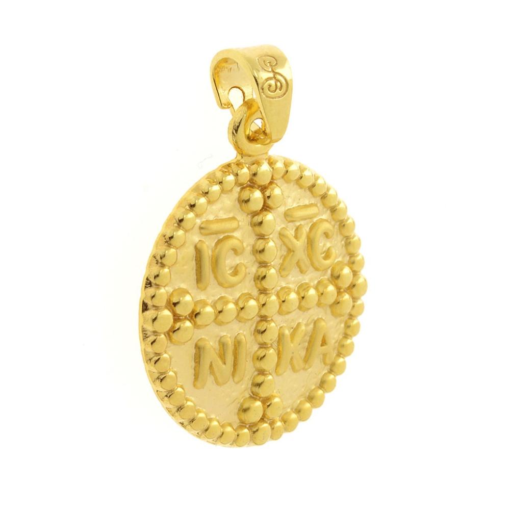 CHRISTIAN CHARMS Byzantine SENZIO Collection from K14 Yellow Gold KN0034