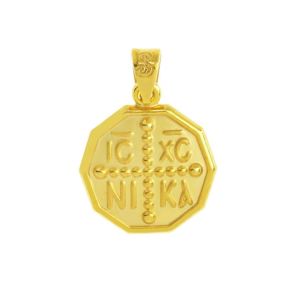 CHRISTIAN CHARMS Byzantine SENZIO Collection Yellow Gold K14 KN0039Y.K14