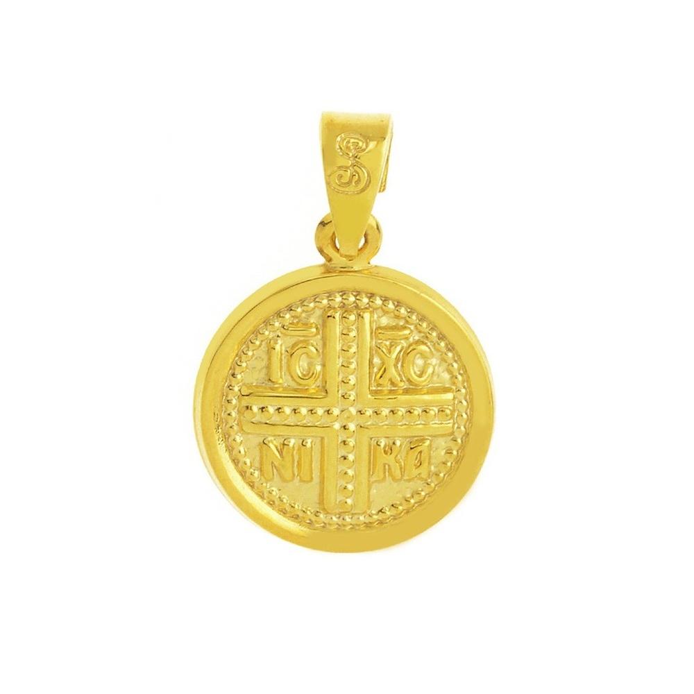 CHRISTIAN CHARMS Byzantine SENZIO Collection Yellow Gold K14 KN0038Y.K14