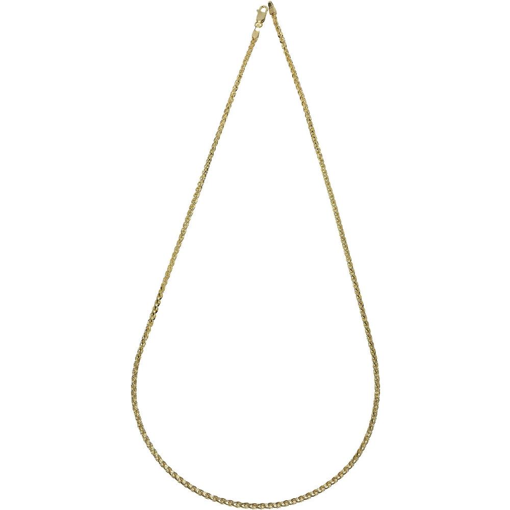 CHAIN Palmie Hollow #2 14K 55cm Yellow Gold KPAL55-55