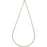 CHAIN Palmie Hollow #2 14K 45cm Yellow Gold KPAL55-45 - 1