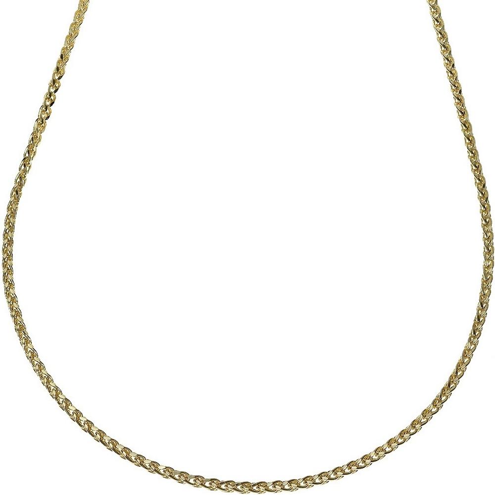 CHAIN Palmie Hollow #2 K14 60cm Yellow Gold KPAL55-60