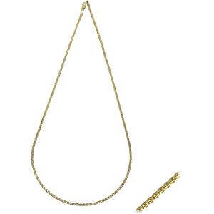 CHAIN Palmie Hollow #2 14K 45cm Yellow Gold KPAL55-45 - 28346