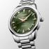 LONGINES Conquest Heritage Green Dial 40mm Silver Stainless Steel Bracelet L16504026 - 2