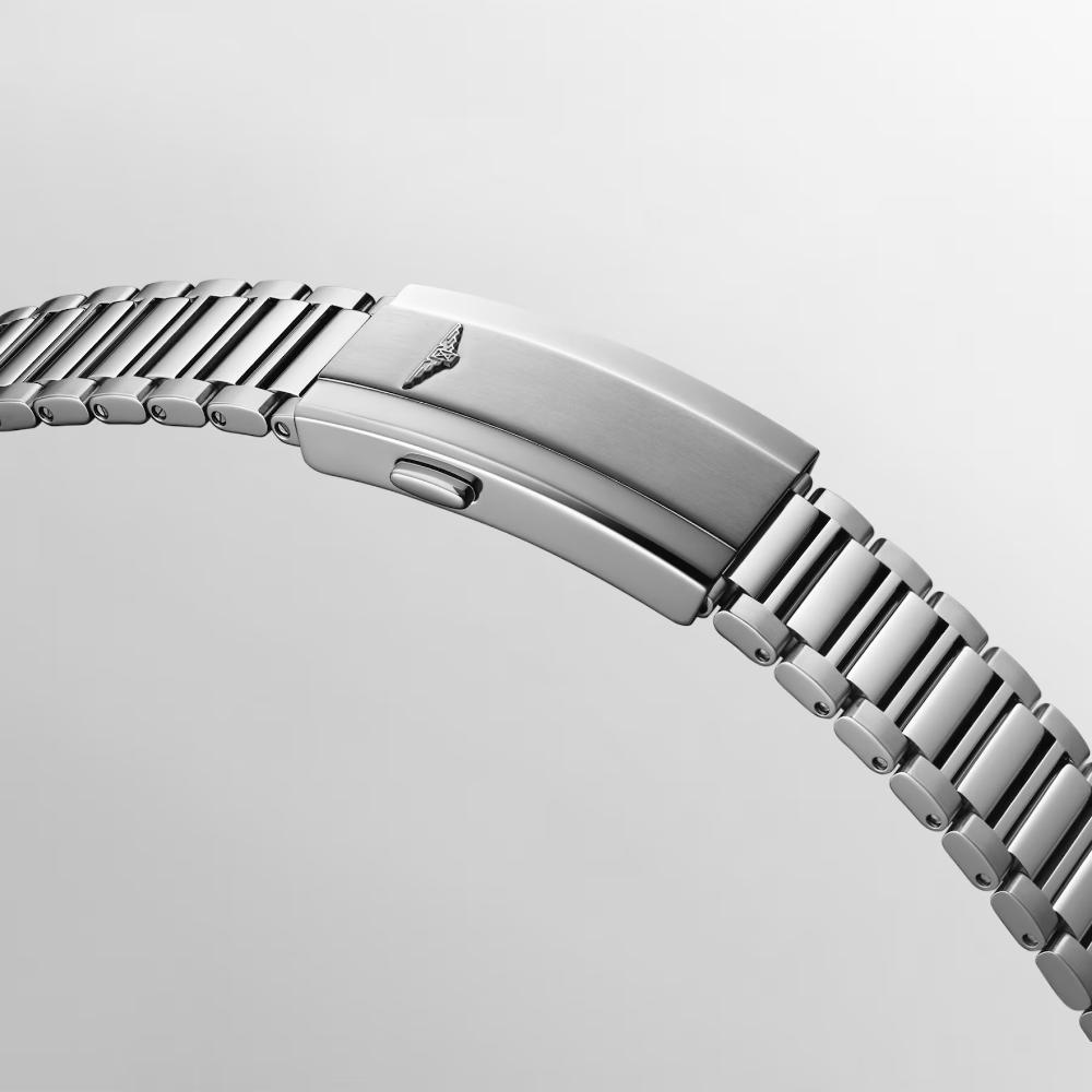 LONGINES Conquest Heritage Green Dial 40mm Silver Stainless Steel Bracelet L16504026