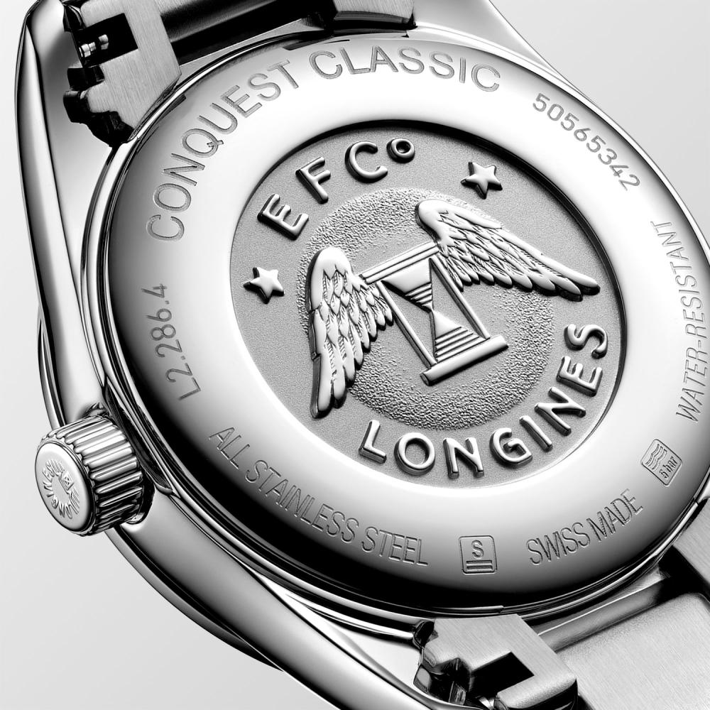 LONGINES Conquest Classic 29.5mm Silver Stainless Steel Bracelet L22864526