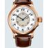 LONGINES Heritage Avigation Weems Second-Setting Automatic Three Hands 47.5mm Solid Rose Gold 18k Brown Leather Strap L27138130 - 2