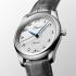 LONGINES Master Collection 190th Anniversary 40mm Silver Stainless Steel Grey Leather Strap L27934732 - 3