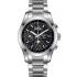 LONGINES Conquest Classic Moon Face Chronograph 42mm Silver Stainless Steel Bracelet L27984526 - 0
