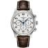 LONGINES Master Collection Chronograph 44mm Silver Stainless Steel Brown Leather Strap L28594783 - 0
