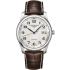 LONGINES Master Collection 42mm Silver Stainless Steel Brown Leather Strap L28934785 - 0
