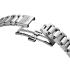 LONGINES Conquest Automatic Sunray Silver Dial 30mm Rose Gold 18 Karat Bezel Silver Stainless Steel Bracelet L33205726-5