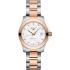 LONGINES Conquest Diamonds Three Hands 34mm Two Tone Rose Gold & Silver Stainless Steel Bracelet L33773887 - 0